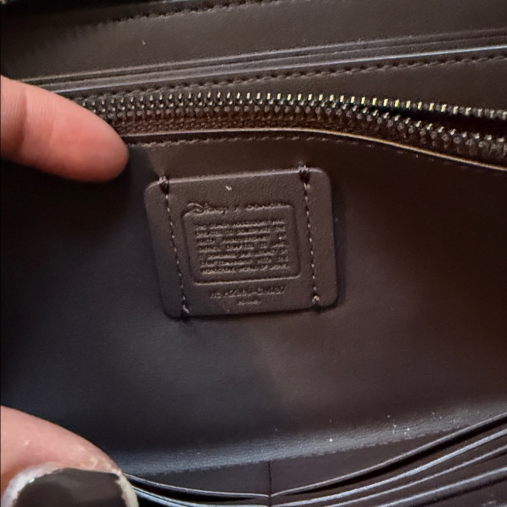 Coach Disney Mickey face long wallet - Picture 14 of 14